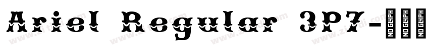 Ariel Regular 3P7字体转换